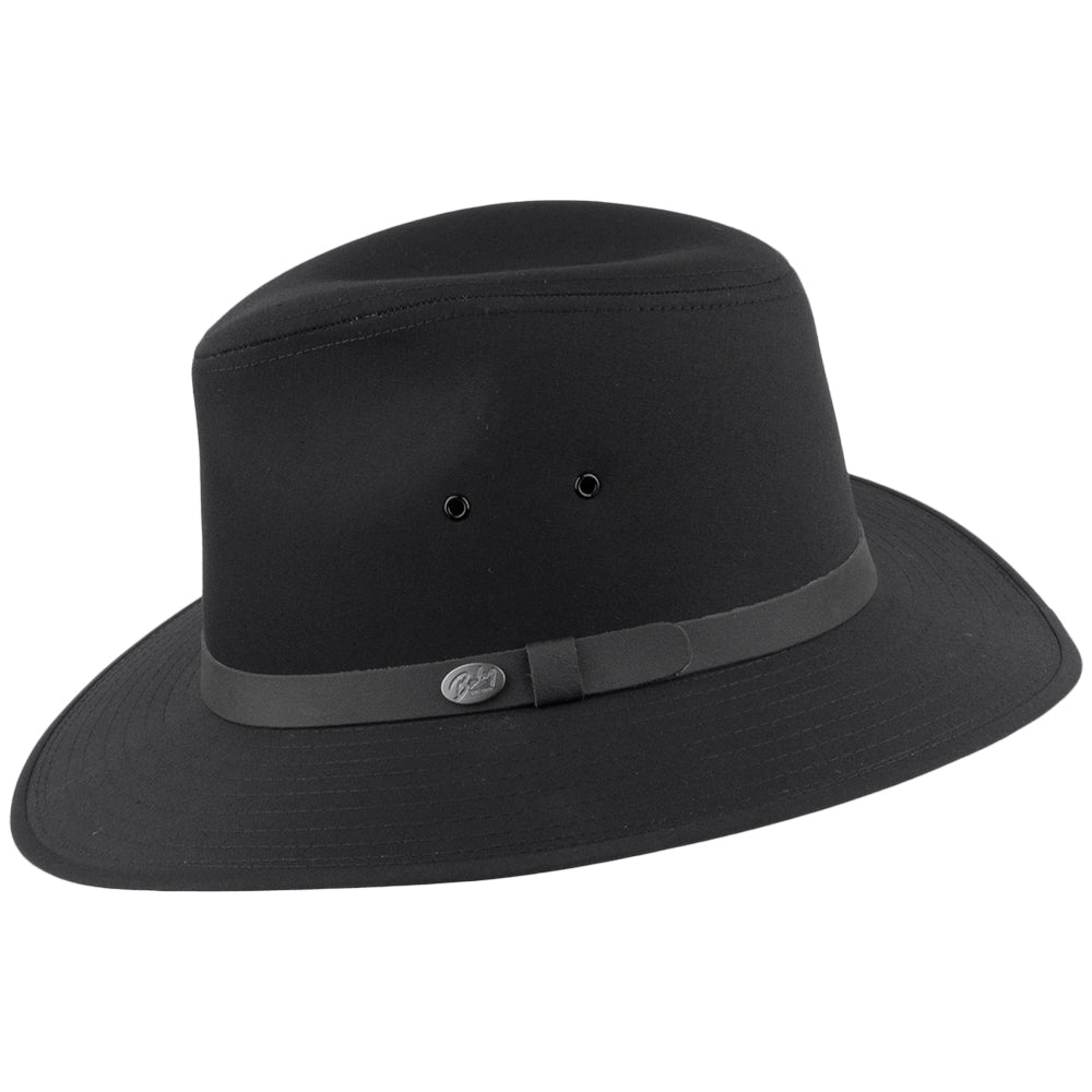 Bailey Dalton Safari Fedora Hut - Schwarz