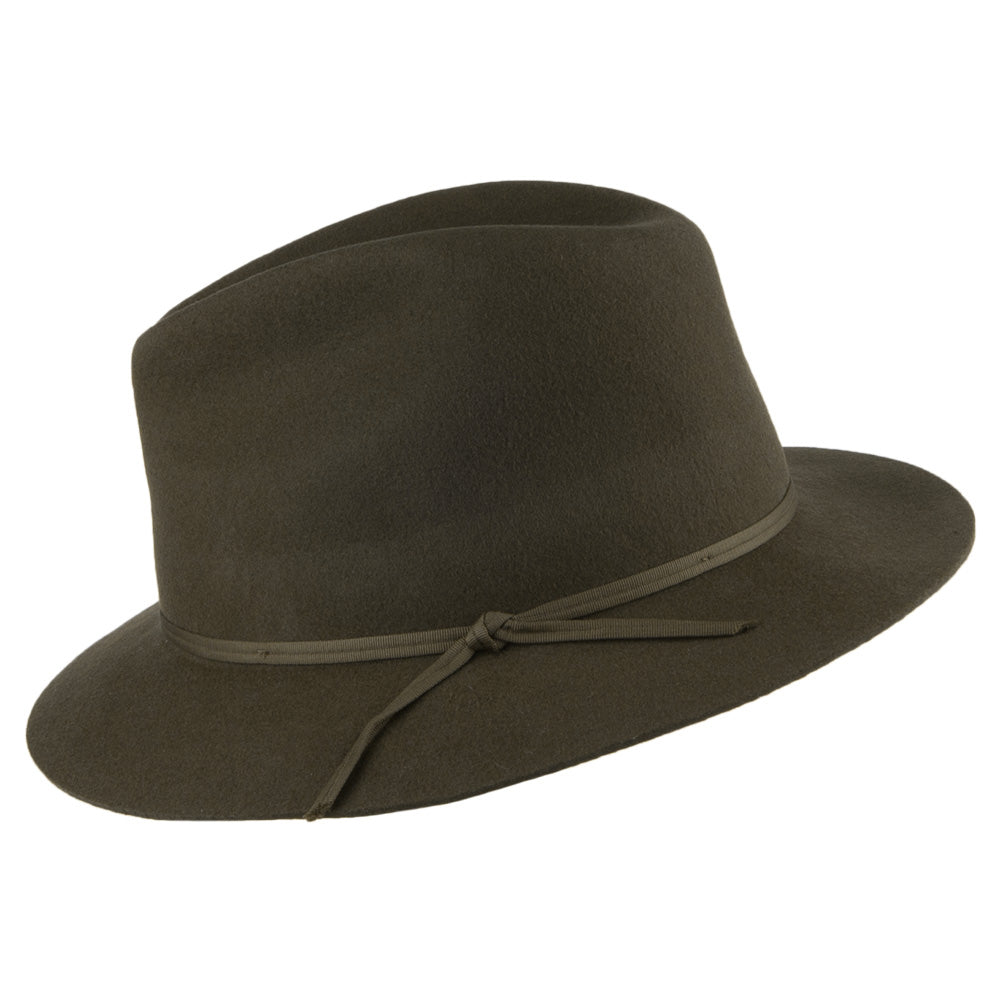 Brixton Graham Fedora Hut - Moosgrün
