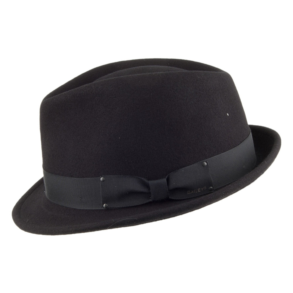 Bailey Wynn II Knautschbarer Trilby - Schwarz