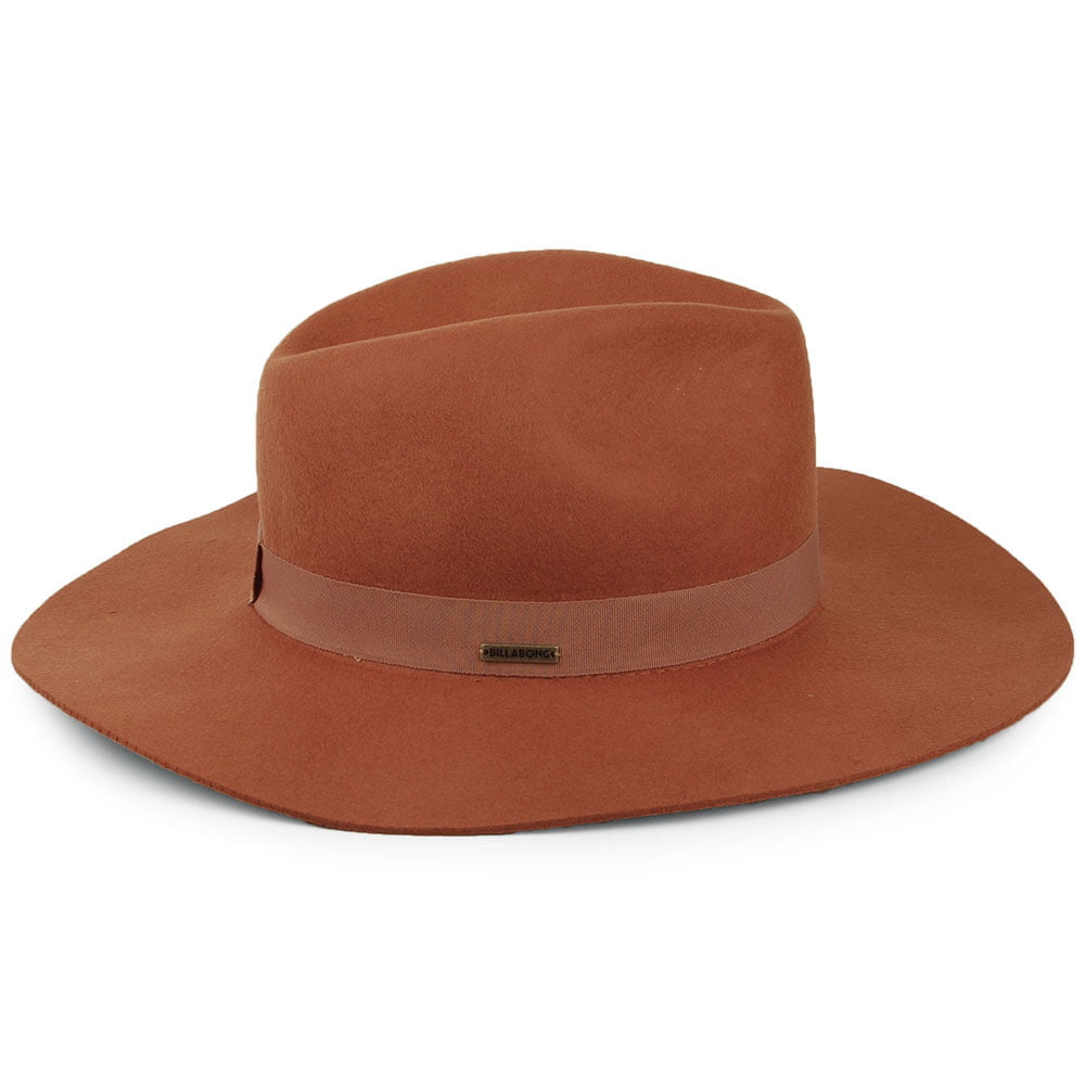 Billabong Great Scott Fedora Hut - Rostrot