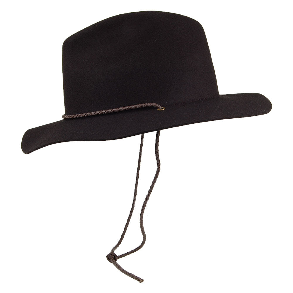 Brixton Freeport Fedora Hut - Schwarz