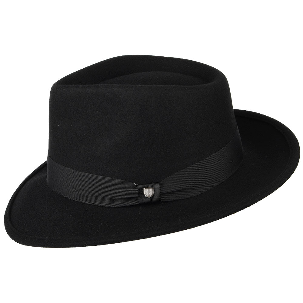Brixton Joe Strummer Faucet Fedora Hut - Schwarz
