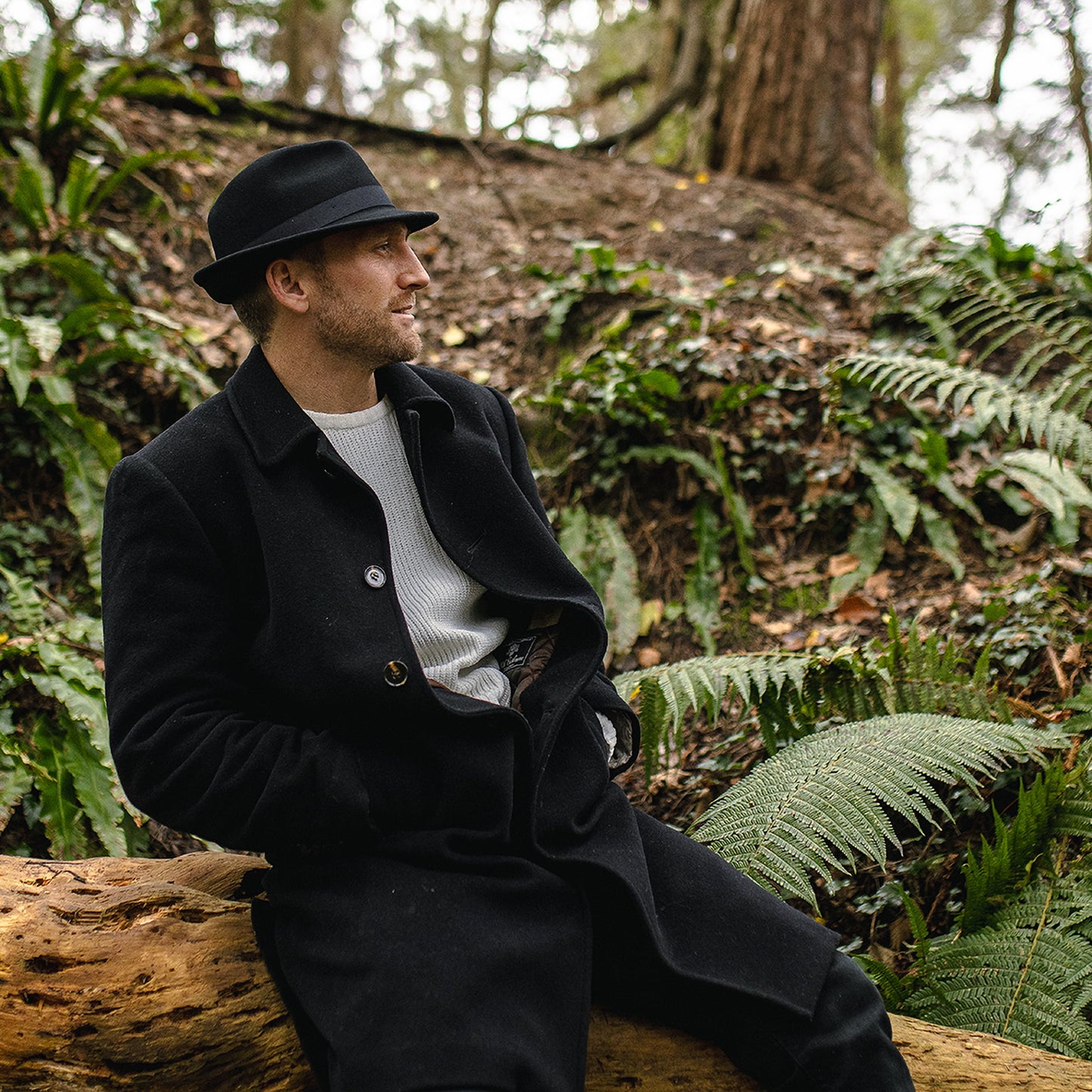 Jaxon & James Detroit Trilby Hut - Schwarz