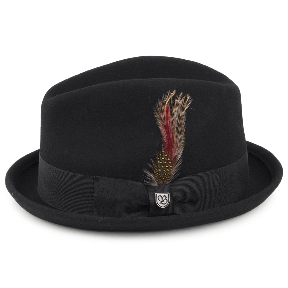 Brixton Gain Trilby Hut - Schwarz
