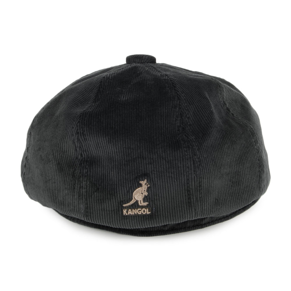 Kangol Hawker Kord Ballonmütze - Schwarz