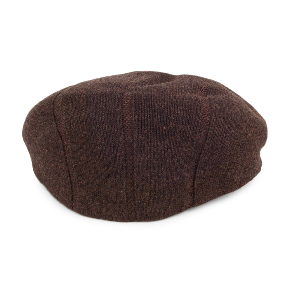 Kangol Panel 504 Schiebermütze - Tabak