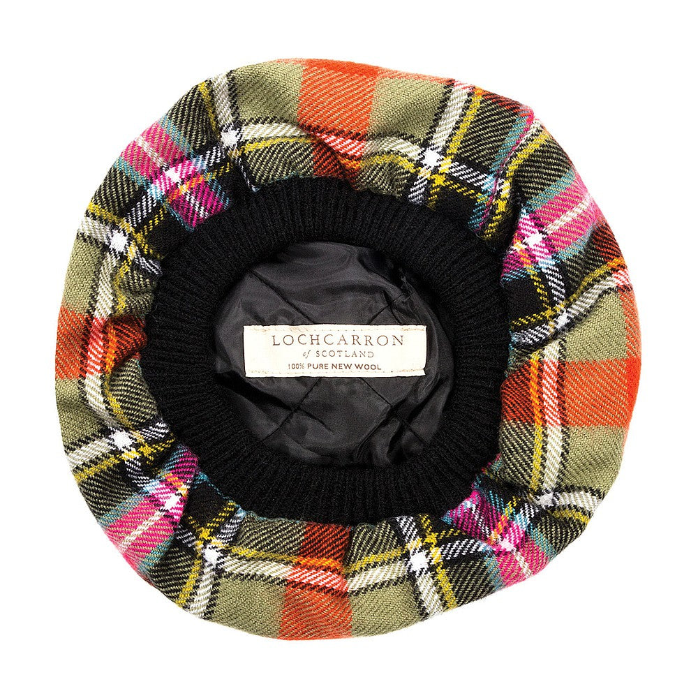 Lochcarron of Scotland Tam O'Shanter Mütze - Lammwolle - Bruce Of Kinnaird