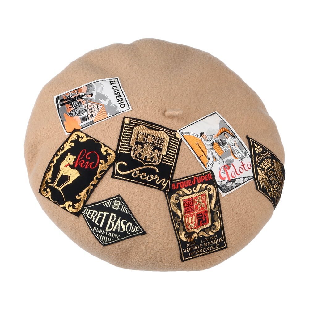 Héritage par Laulhère Eridan Vintage Patch Baskenmütze - Sand