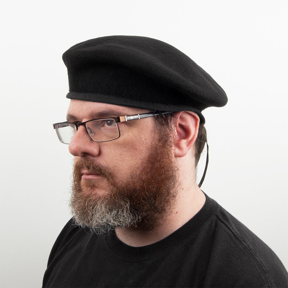 Militärisches Barett - Schwarz