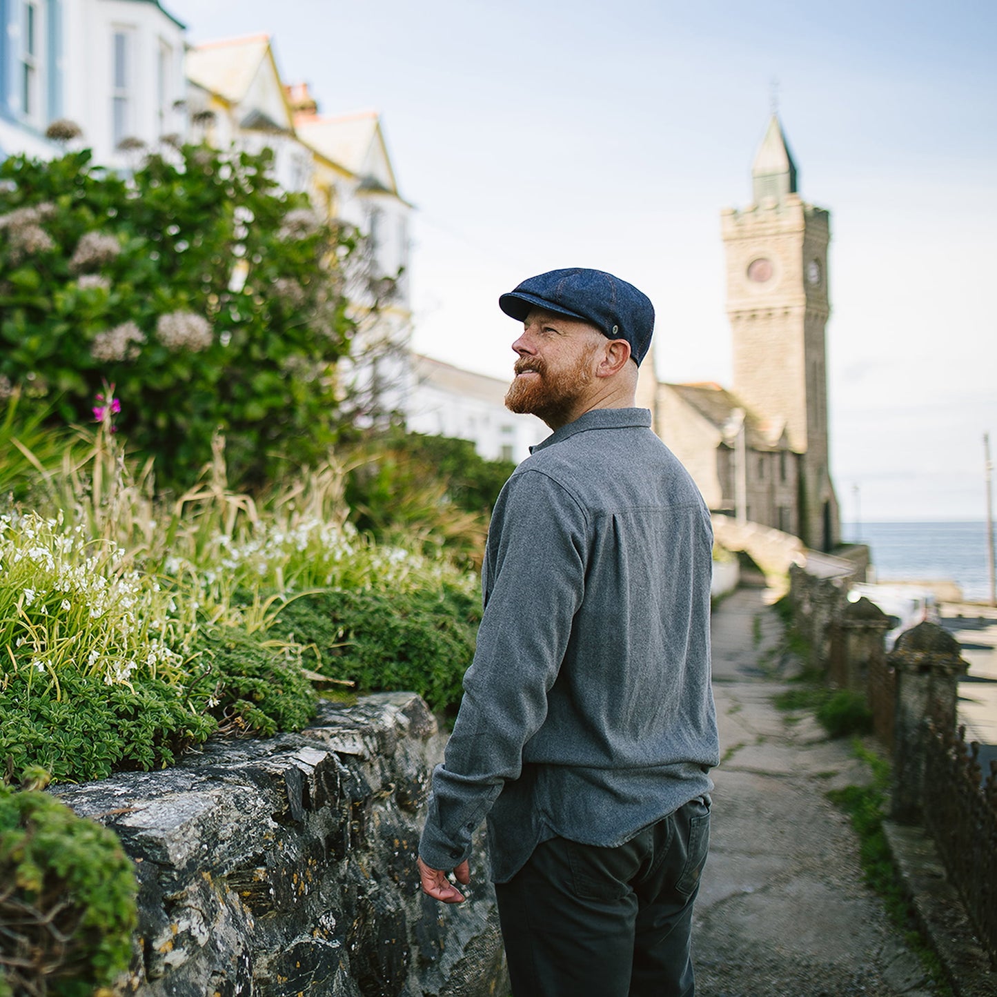 Jaxon & James Denim Ballonmütze - Dunkelblau