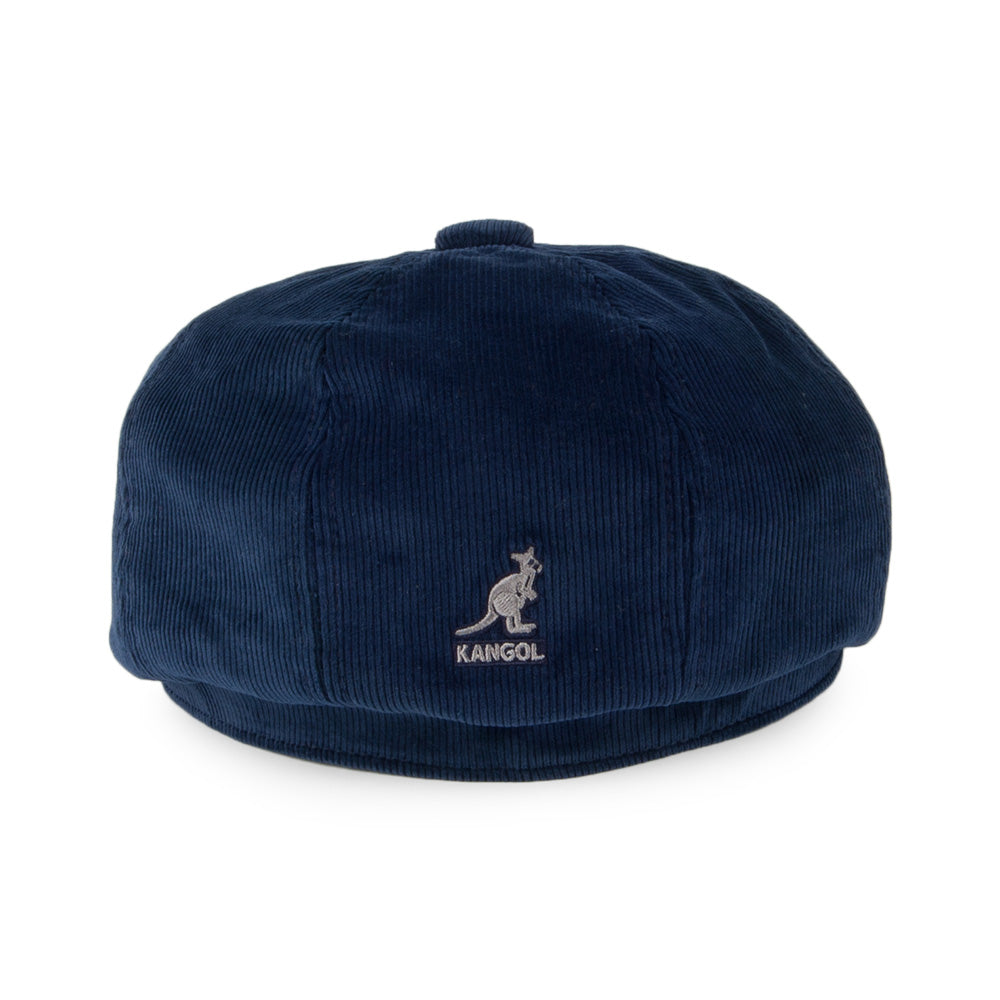 Kangol Hawker Kord Ballonmütze - Marineblau