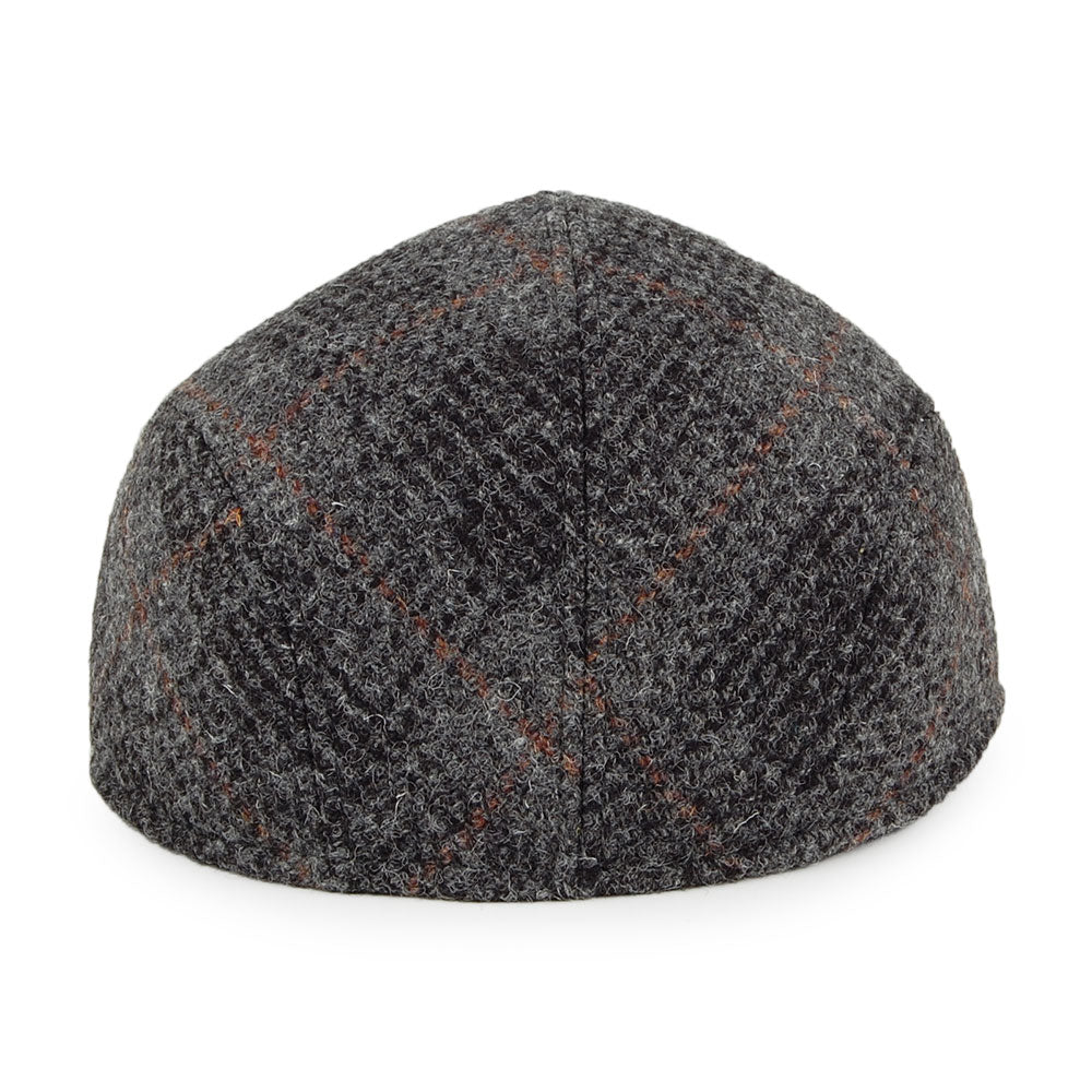 Crambes Daily Ascot Schiebermütze aus HARRIS TWEED - Grau Multi