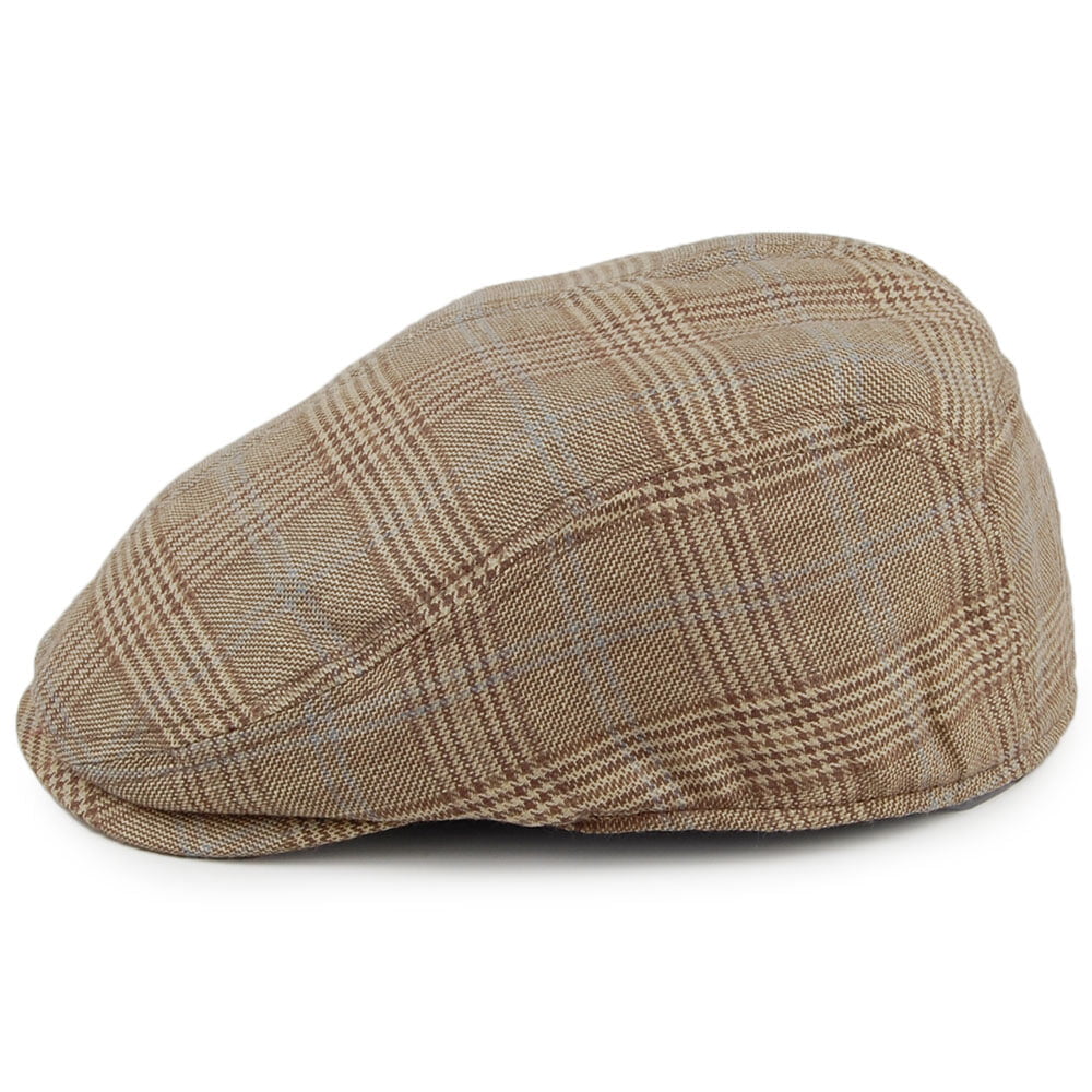 Christys Tailored Driver Moons Schiebermütze - Braun-Multi