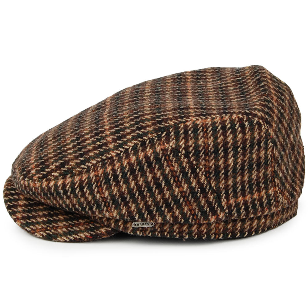 Barts Ixia Schiebermütze Houndstooth - Braun-Multi