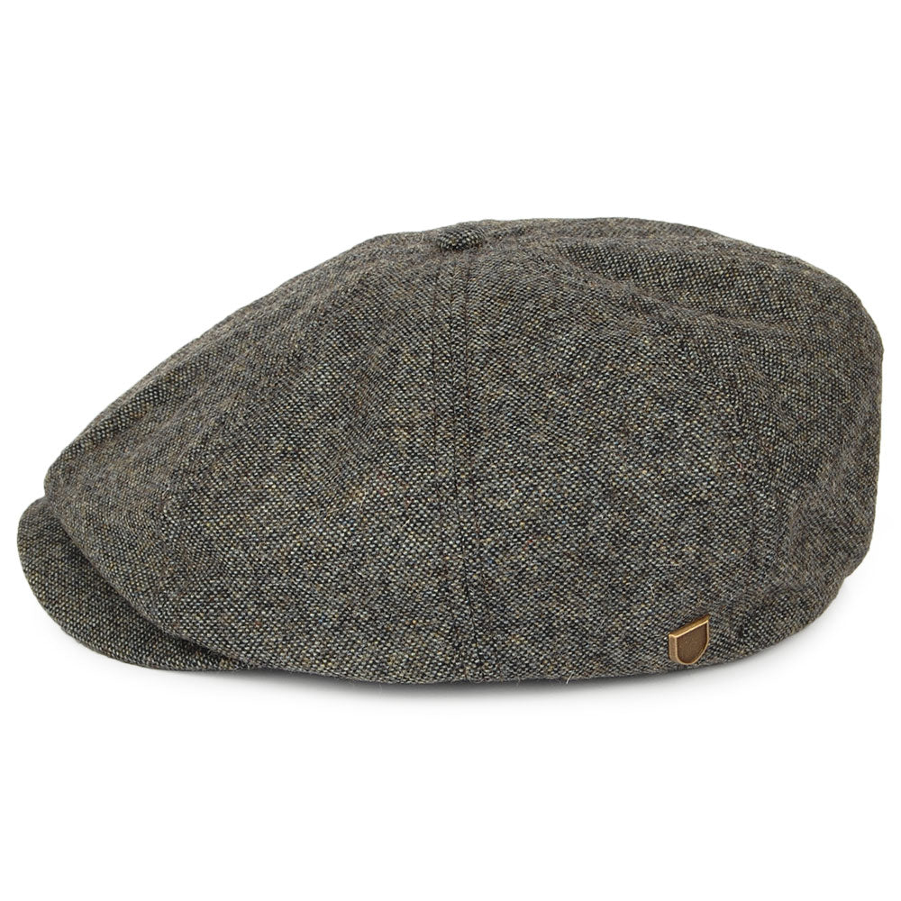 Brixton Brood Tweed Ballonmütze - Blau-Grau