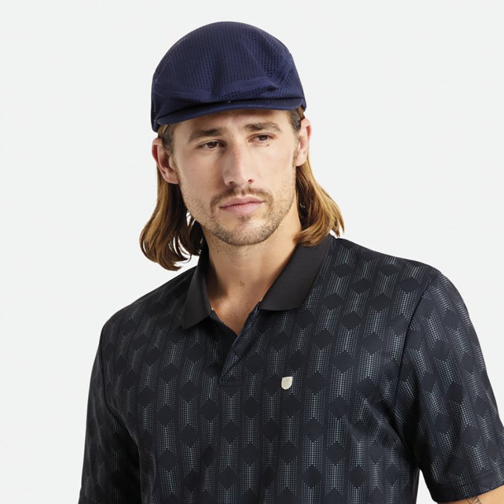 Brixton Hooligan X perforiert Schiebermütze - Verwaschenes Marineblau