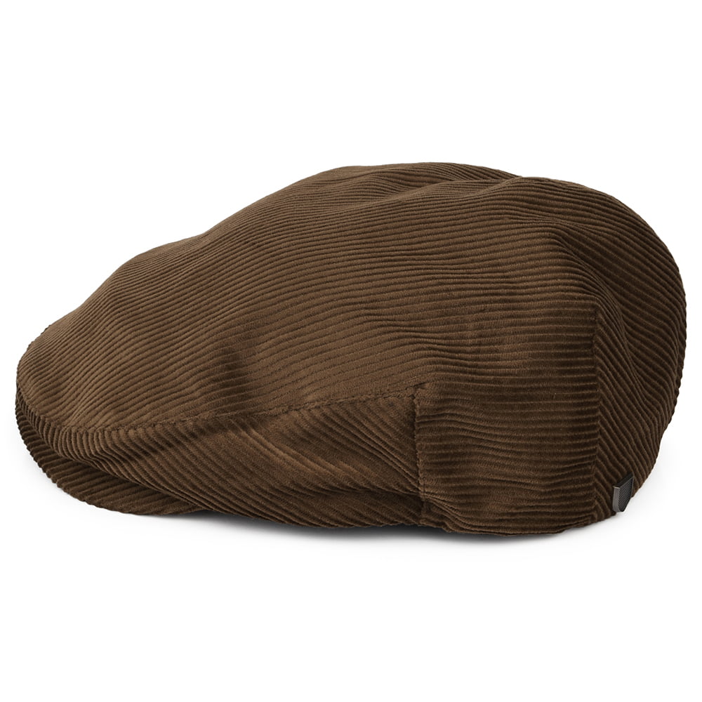 Brixton Hooligan Kord Schiebermütze - Braun