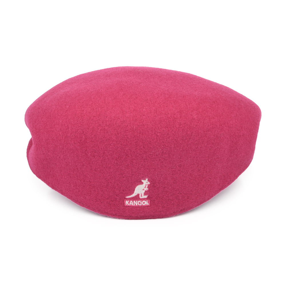 Kangol 504 Schiebermütze aus Wolle - Pink