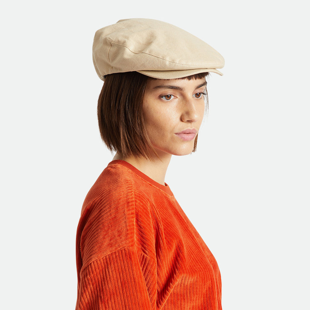 Brixton Hooligan X Schiebermütze aus Hanf - Natur