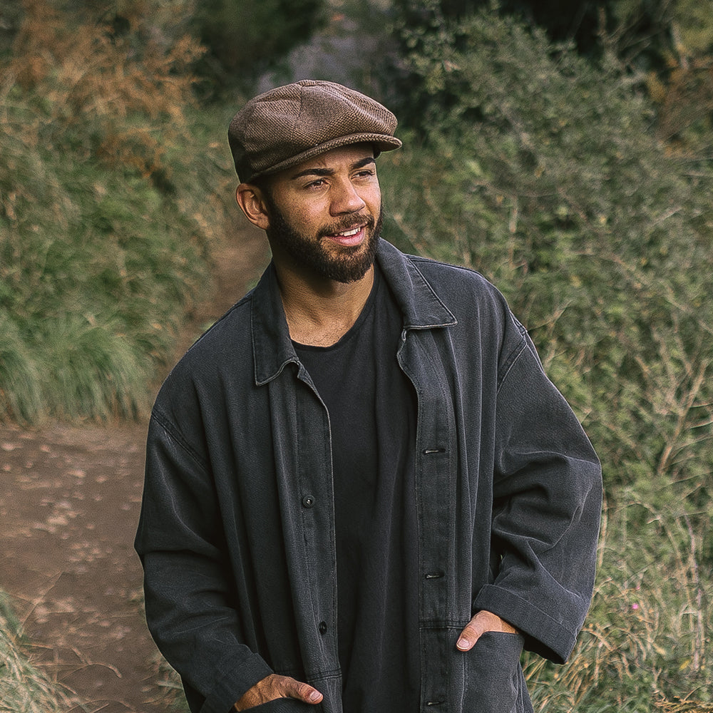 Jaxon & James Gotham Ballonmütze - Braun