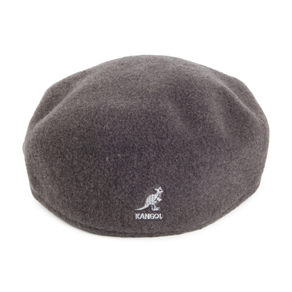 Kangol 504 Schiebermütze aus Wolle - Dunkles Flanellgrau