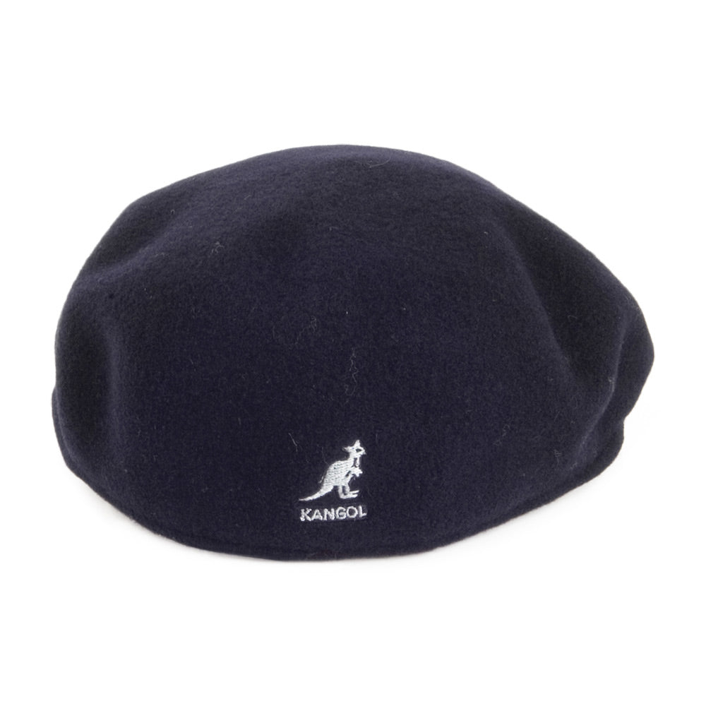 Kangol 504 Schiebermütze aus Wolle - Marineblau