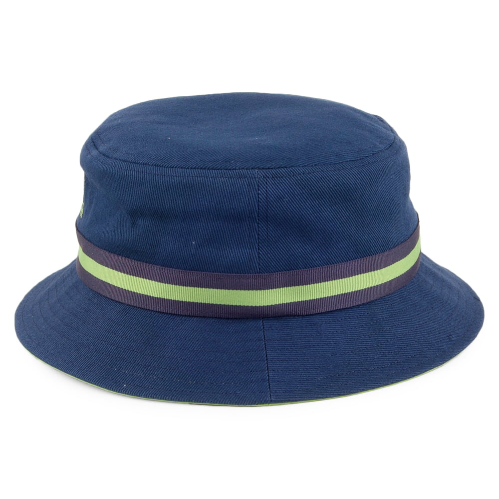 Kangol Lahinch Fischerhut mit Streifen - Marineblau