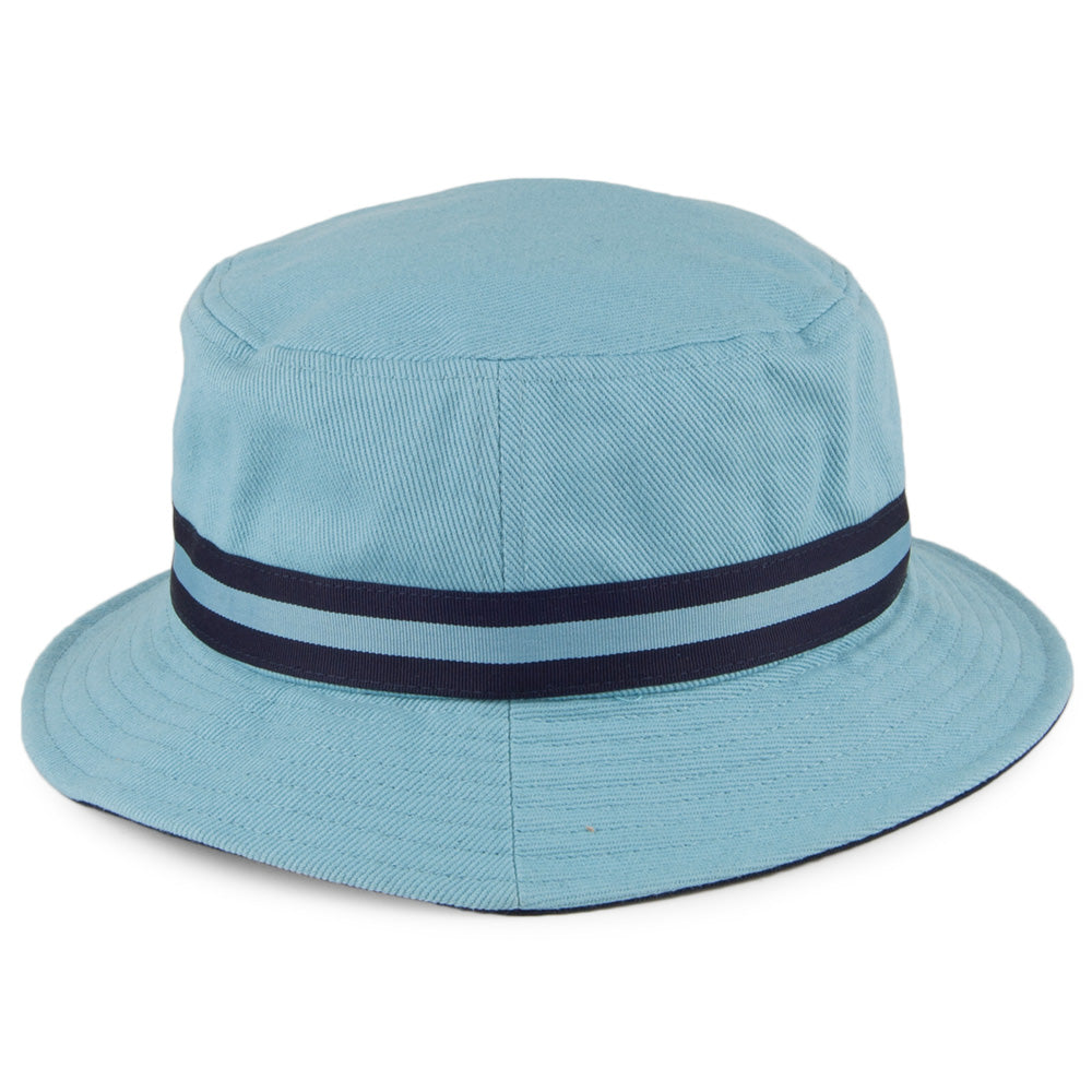Kangol Stripe Lahinch Fischerhut - Hellblau