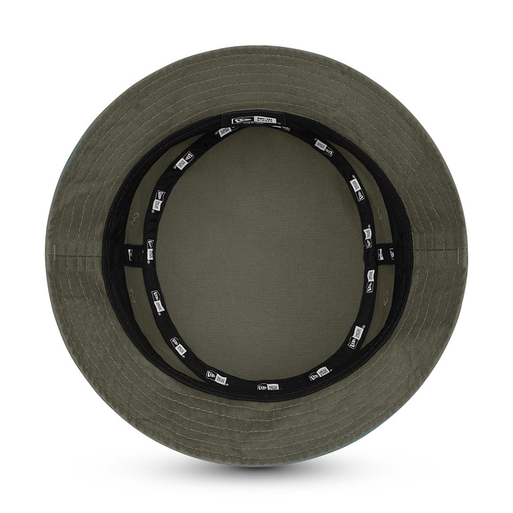 New Era New Era Essential Fischerhut aus Baumwolle - Olivgrün