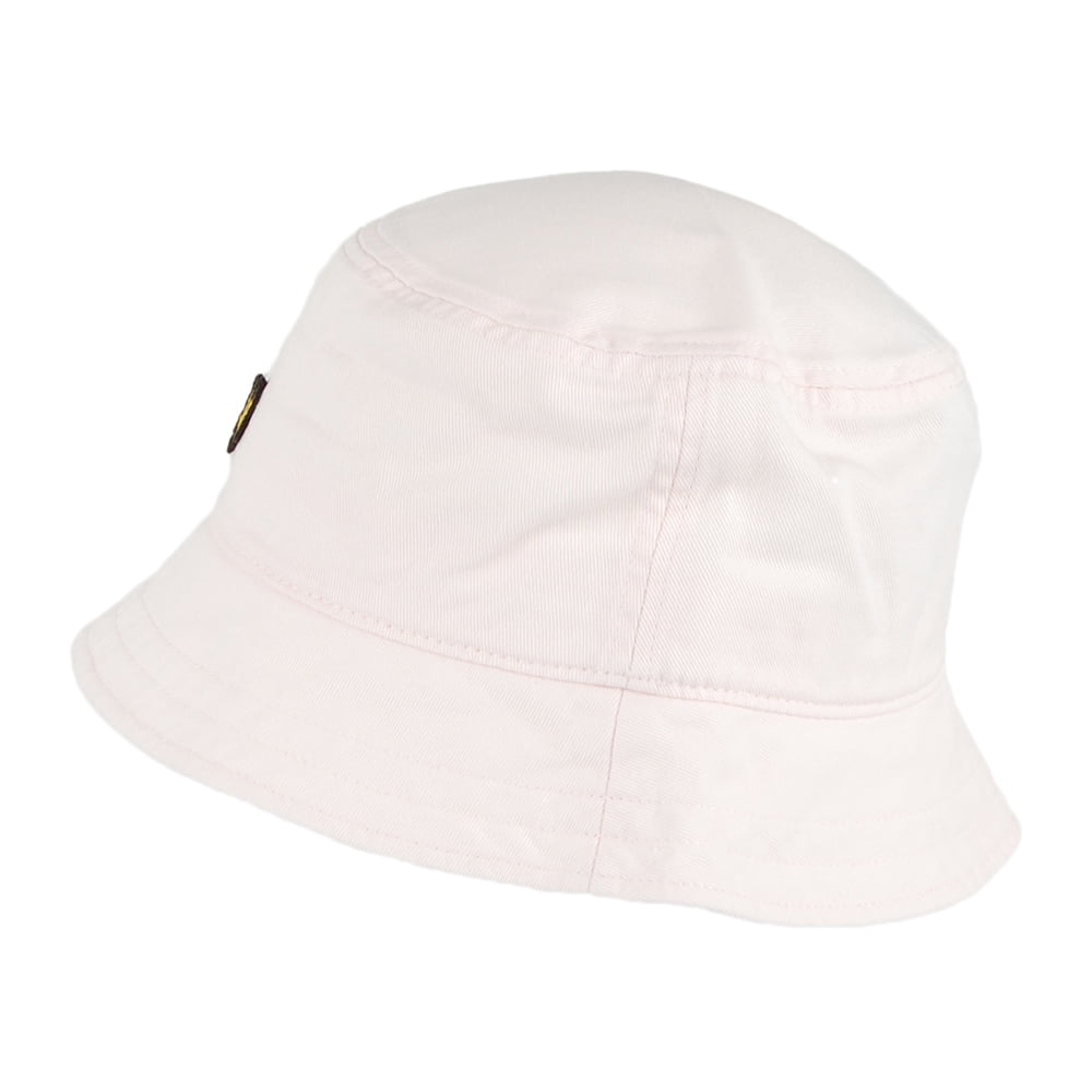 Lyle & Scott Fischerhut aus Baumwolle - Hellrosa