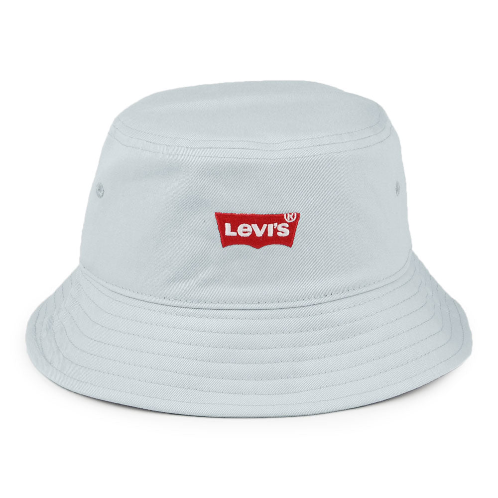 Levi's Batwing Fischerhut aus Baumwolle - Hellblau