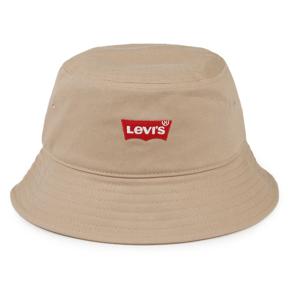 Levi's Batwing Fischerhut aus Baumwolle - Khaki