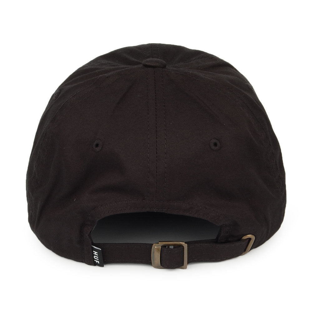 HUF Plastik Herz Curved Visor Baseball Cap - Schwarz