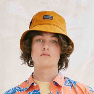 Levi's No Horse Pull Logo Patch Pocketed Fischerhut - Khaki