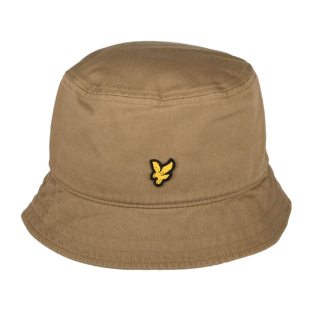 Lyle & Scott Fischerhut aus Baumwolle - Braun