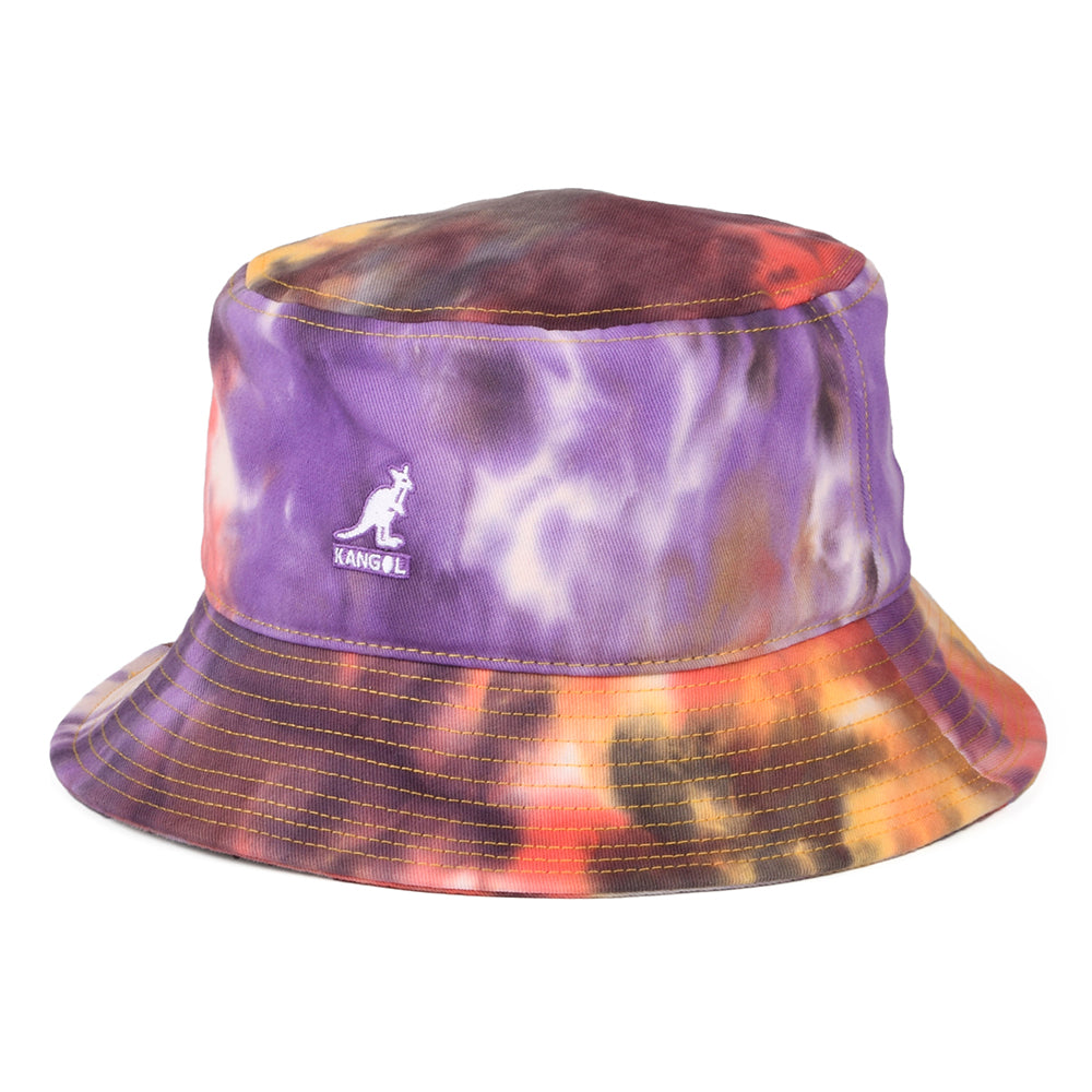 Kangol Fischerhut Tie Dye - Lila-Rosa-Multi