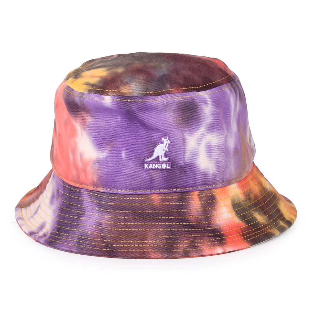 Kangol Fischerhut Tie Dye - Lila-Rosa-Multi