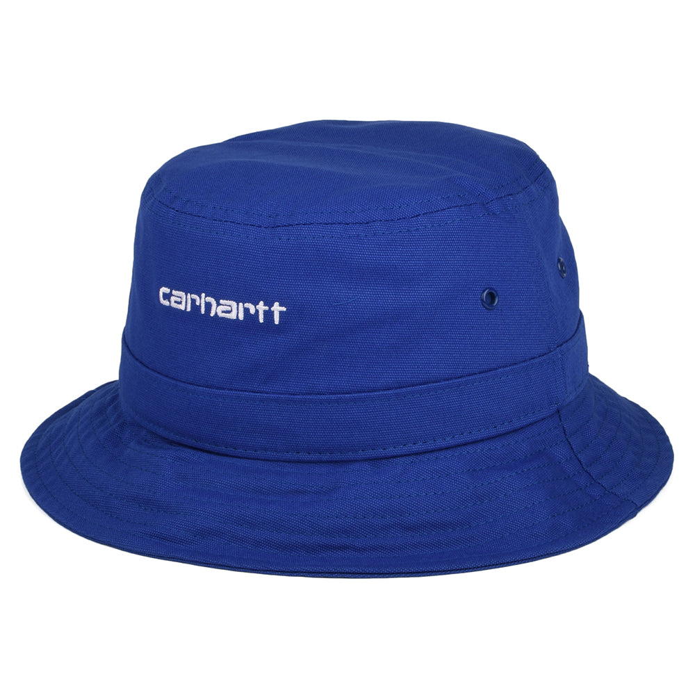 Carhartt WIP Script Fischerhut aus Baumwoll-Canvas - Blau