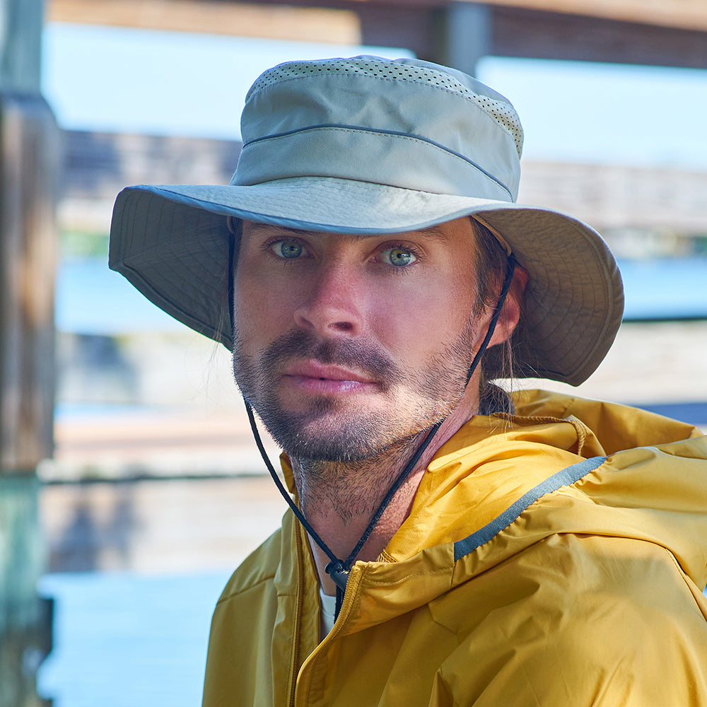 Dorfman Pacific Massilion Cooling Boonie Fischerhut - Khaki