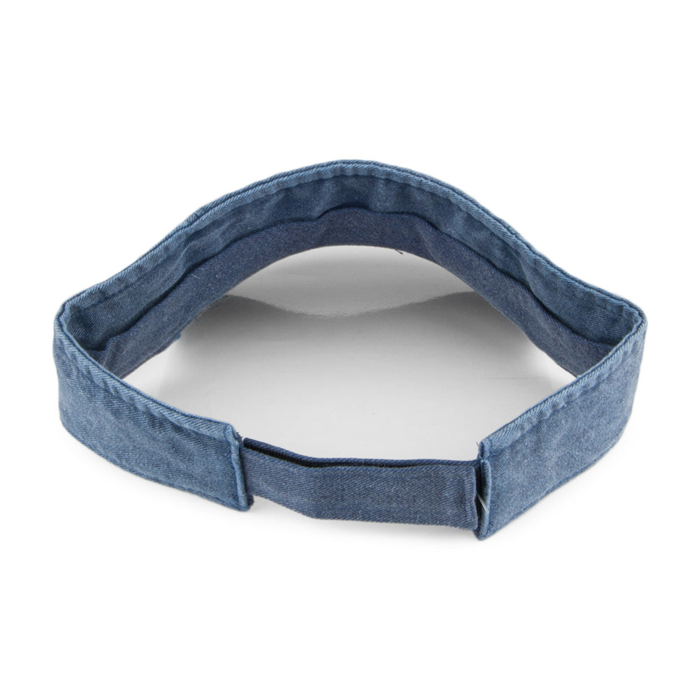 Dorfman Pacific Washed Twill Sonnenschild - Marineblau