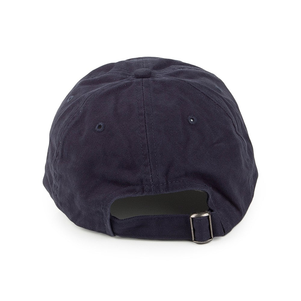 Baseball Cap aus Verwaschener Baumwolle - Marineblau
