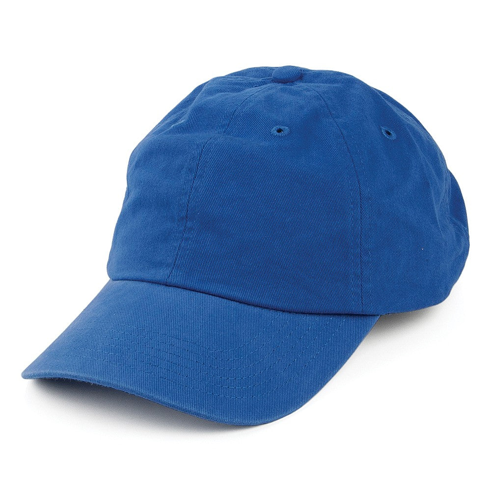 Baseball Cap aus Verwaschener Baumwolle - Königsblau