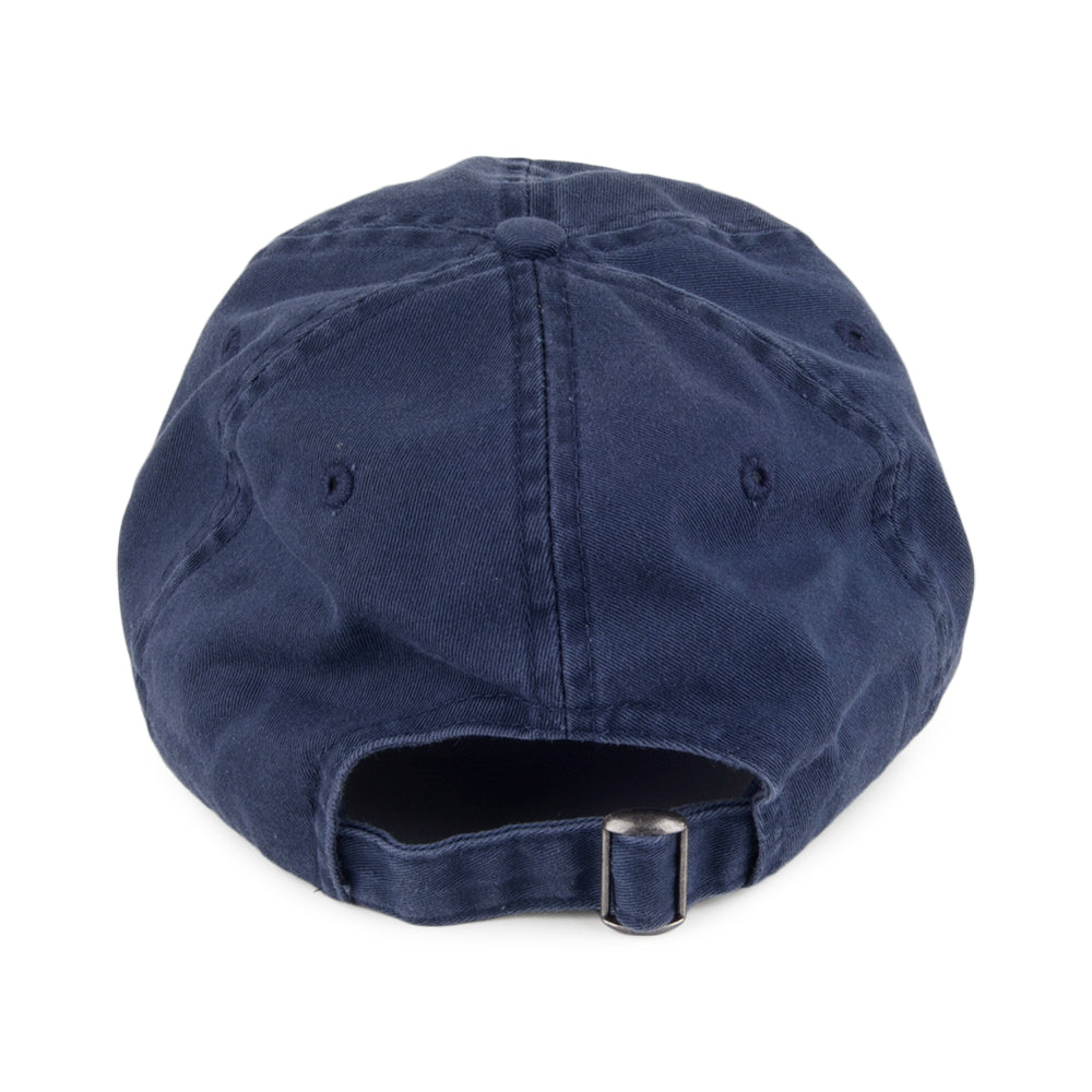 Vintage Baseball Cap aus Baumwolle - Marineblau