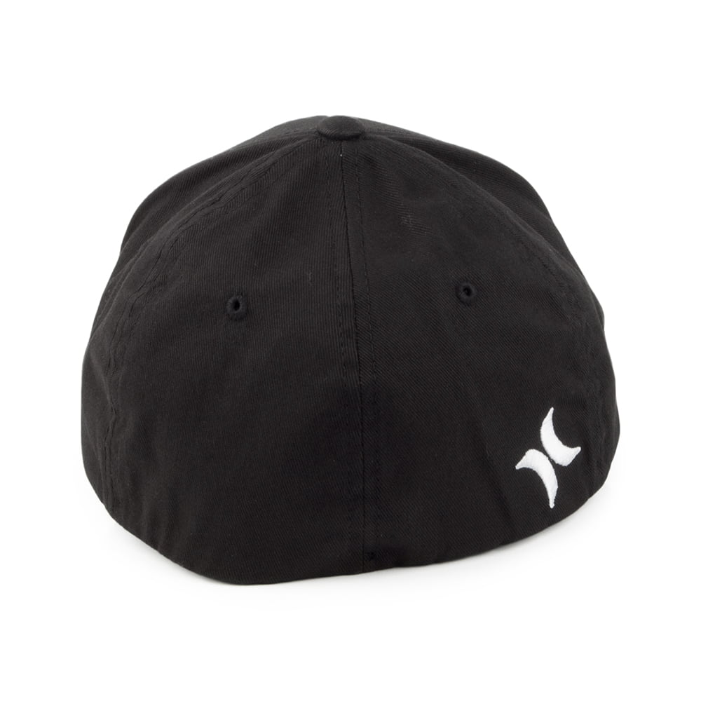 Hurley Corp Baseball Cap Flexfit - Schwarz