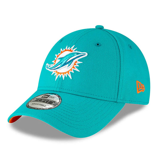 New Era 9FORTY Miami Dolphins Baseball Cap - The League - Petrol