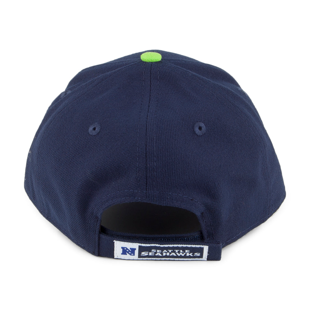 New Era 9FORTY Seattle Seahawks Baseball Cap - NFL The League - Marineblau