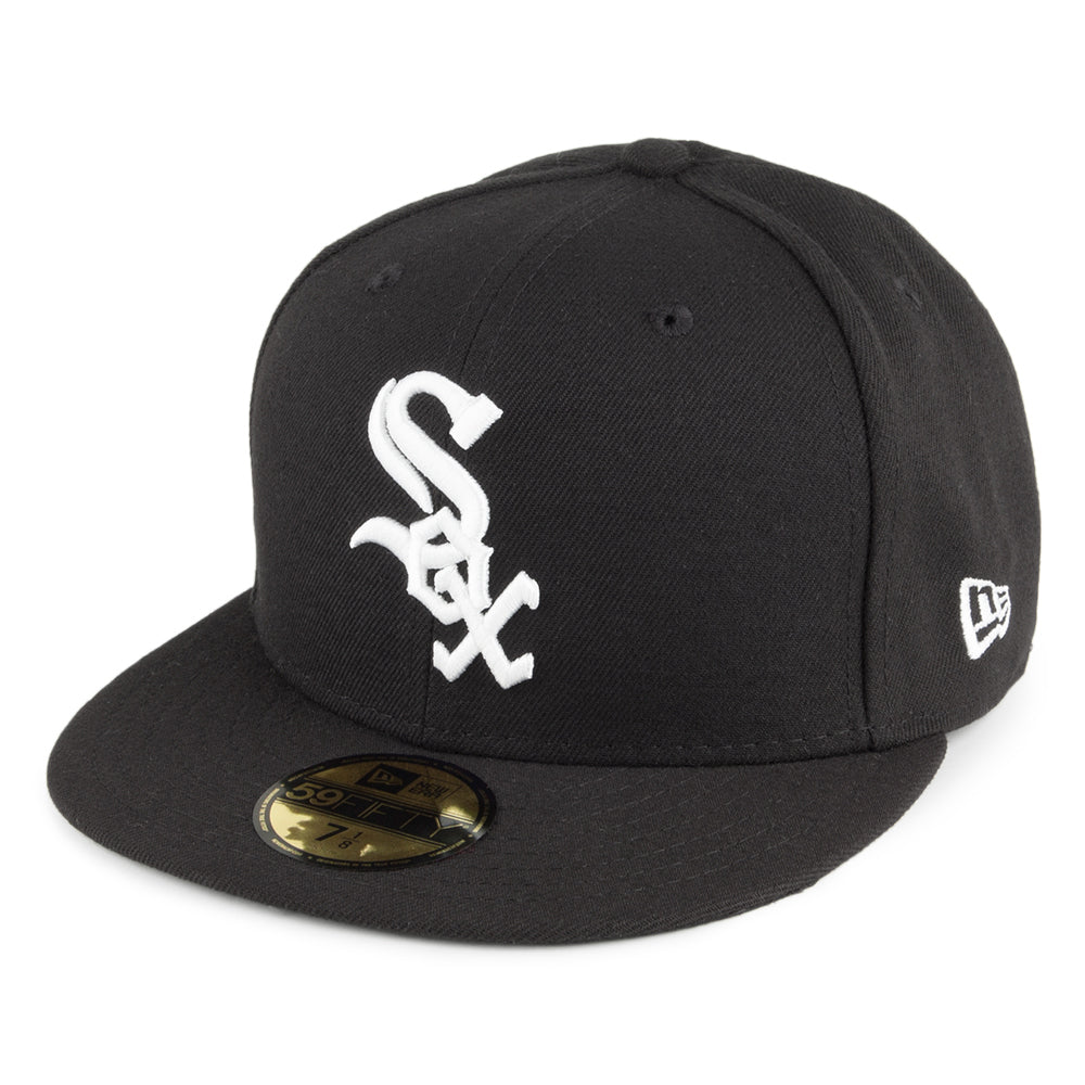 New Era 59FIFTY Chicago White Sox Baseball Cap - MLB On Field AC Perf - Schwarz