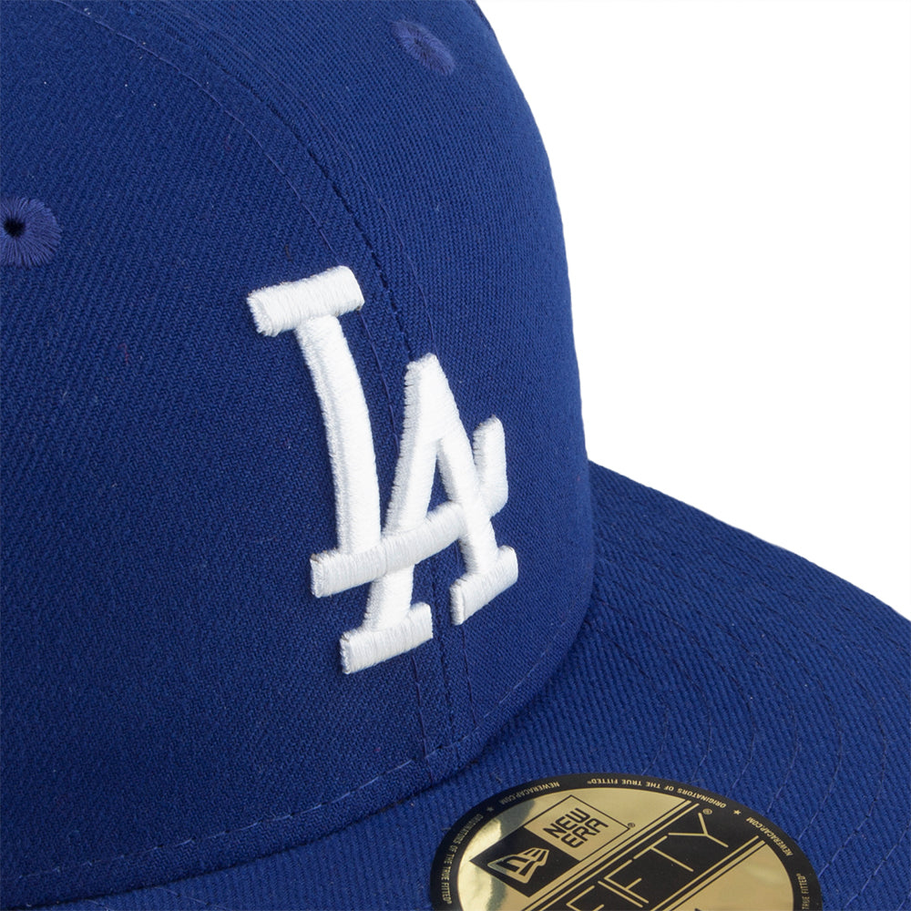 New Era 59FIFTY L.A. Dodgers Baseball Cap - MLB On Field AC Perf - Blau