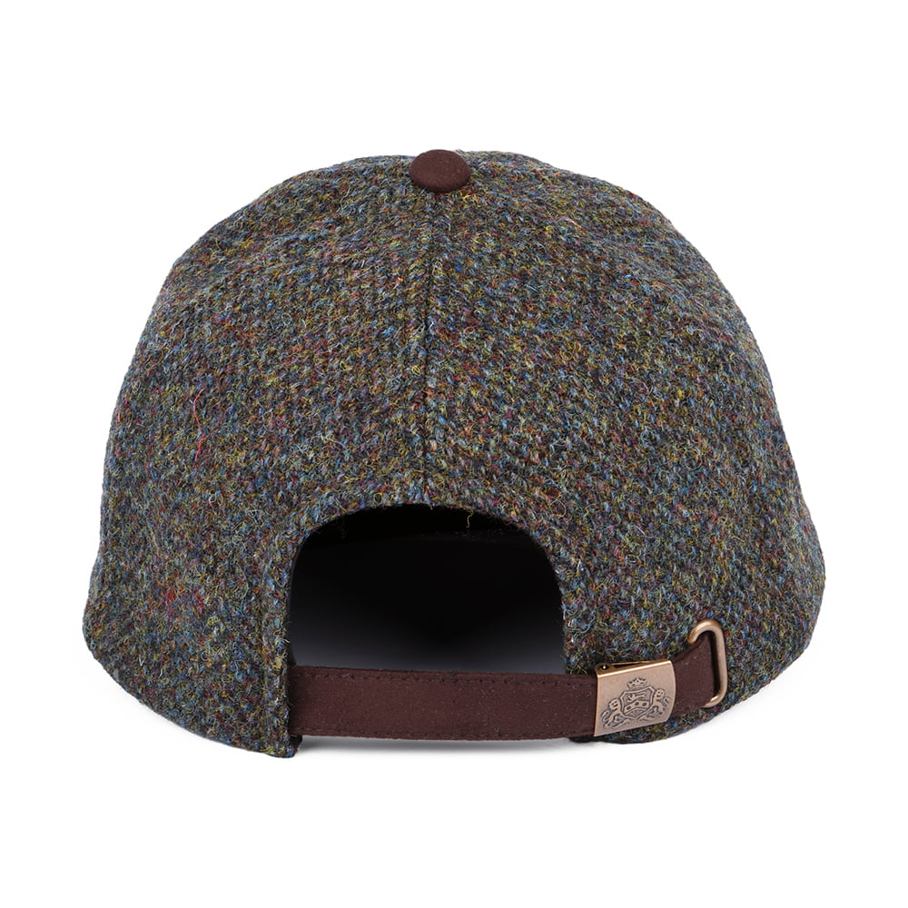 Failsworth HARRIS TWEED Baseball Cap - Grün-Mix