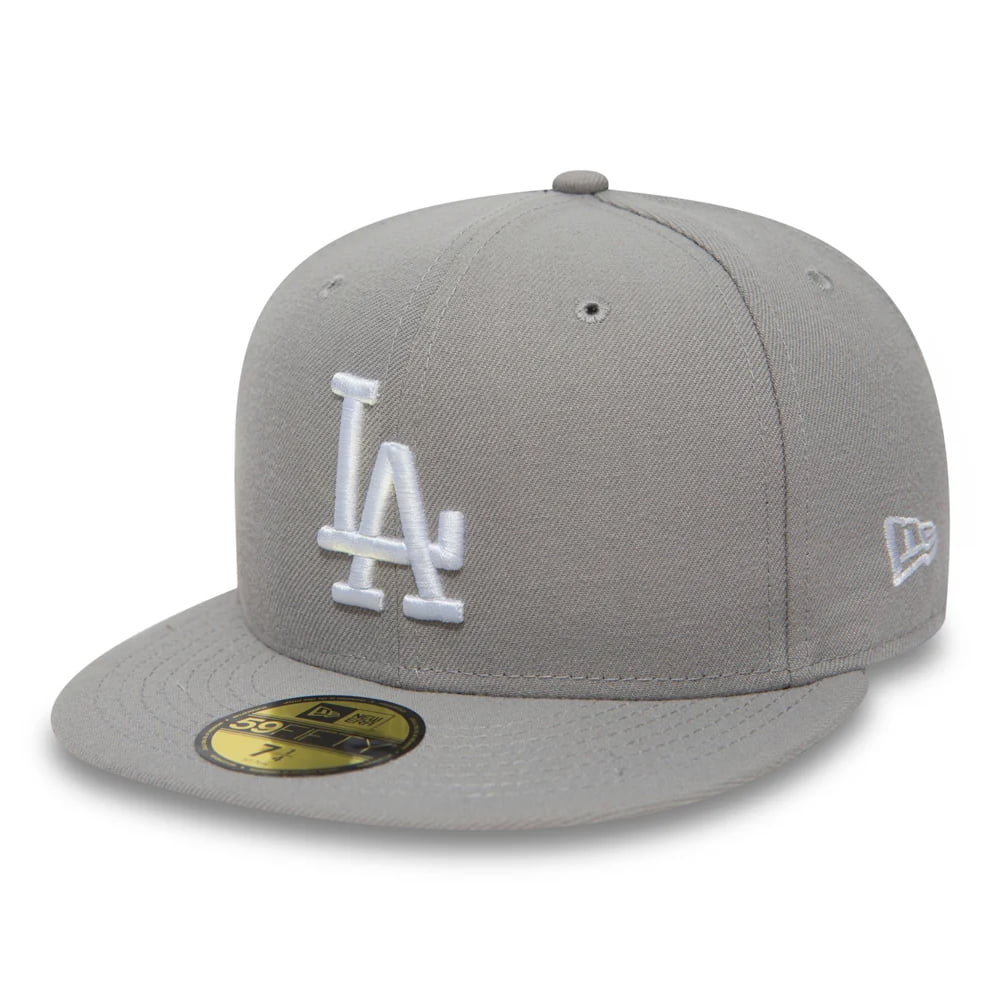 New Era 59FIFTY L.A. Dodgers Baseball Cap - MLB League Essential II - Grau